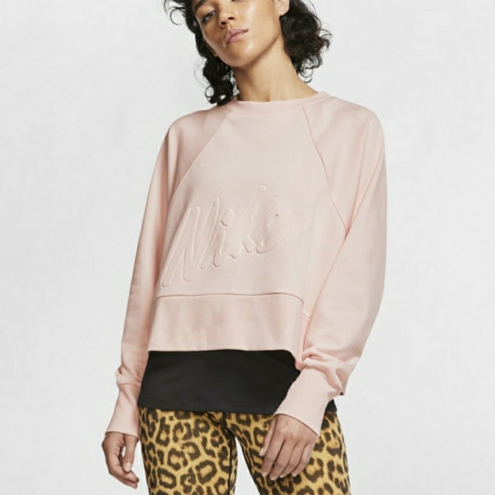 NWT Nike Dry Fleece Get fit lux crew sweatshirt